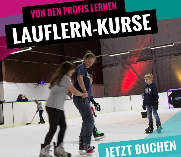 Schlittschuh Lauflern Kurse bei SLIDE COLOGNE - Kölns 1. Kunsteis-Arena in Dellbrueck